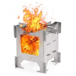 OFERTA AMAZON! Estufa de Leña Portable por 9,9€