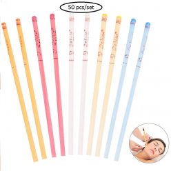 OFERTITA AMAZON! 50x Velas de cera de abeja para oidos a 8,9€
