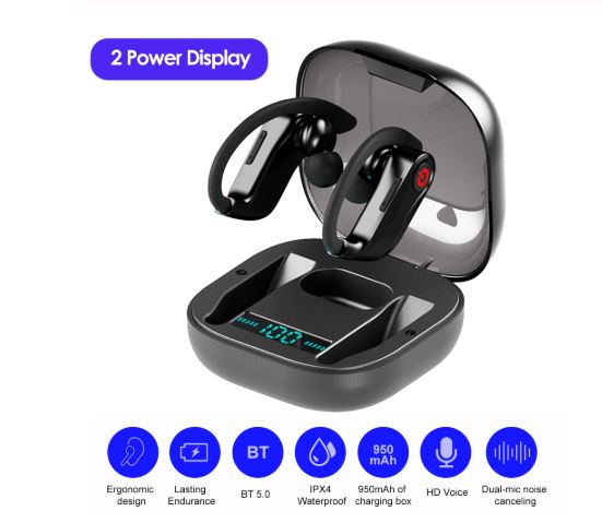 Auriculares TWS deportivos Bluetooth Q62