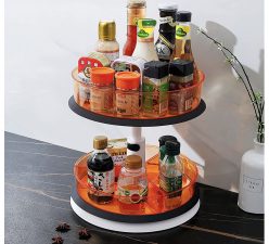 OFERTA AMAZON! Organizador giratorio 2 niveles a 15,9€