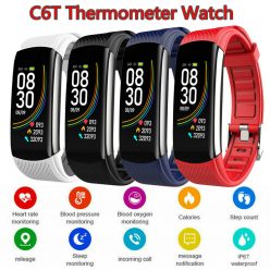 PRECIAZO! Smartband con termometro, presion arterial, etc a 14,6€