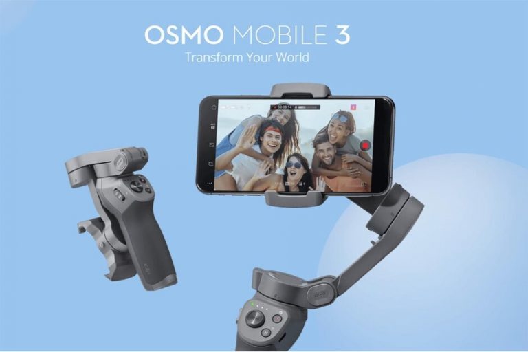 CHOLLO desde España! DJI Osmo mobile 3 con 3 ejes plegable a 83€