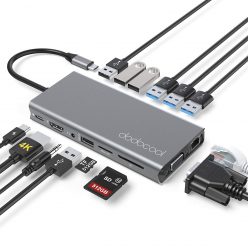 OFERTA AMAZON! HUB USB C 14 puertos dodocool compatible con MacBook Pro a 33,9€