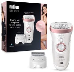 Descuentazo -50€ Amazon! Depiladora Braun Silk-épil 9 seco mojado a 48,9€