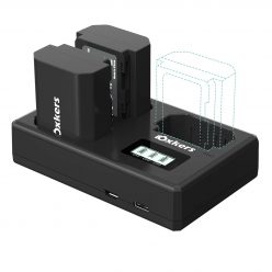 OFERTITA AMAZON! Cargador con pantalla + 2 baterias a 24,9€