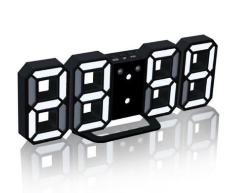 Reloj Digital LED 3D