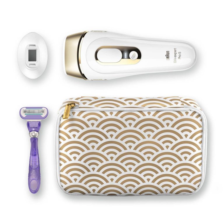 Rebaja de 175€ en Amazon para la Depiladora de luz pulsada BRAUN IPL PL5137