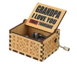 BAJADA DE PRECIO AMAZON! Caja Musical de madera a 5,8€