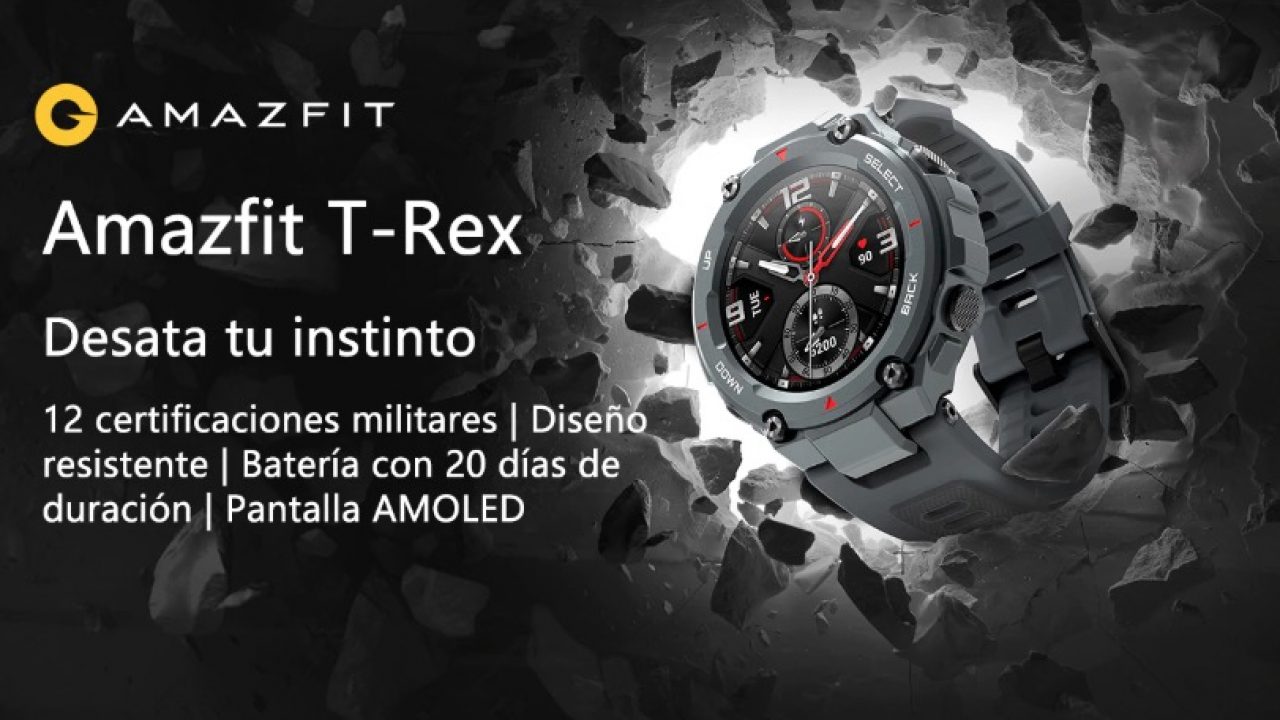 Xiaomi Amazfit T-REX ▷ ¿Dónde comprar al mejor precio? (Actualizado)