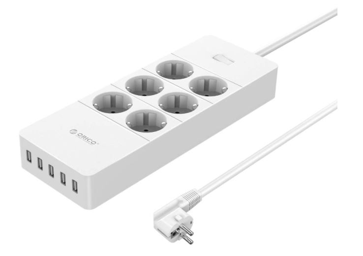 BAJADA DE PRECIO AMAZON! Regleta Enchufes de 6 Tomas y 5 Puertos de USB a 22€