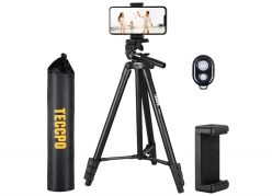 OFERTITA AMAZON! Tripode TECCPO a 16,5€