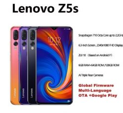 PRECIAZO! Lenovo Z5s 6/64GB a 100€