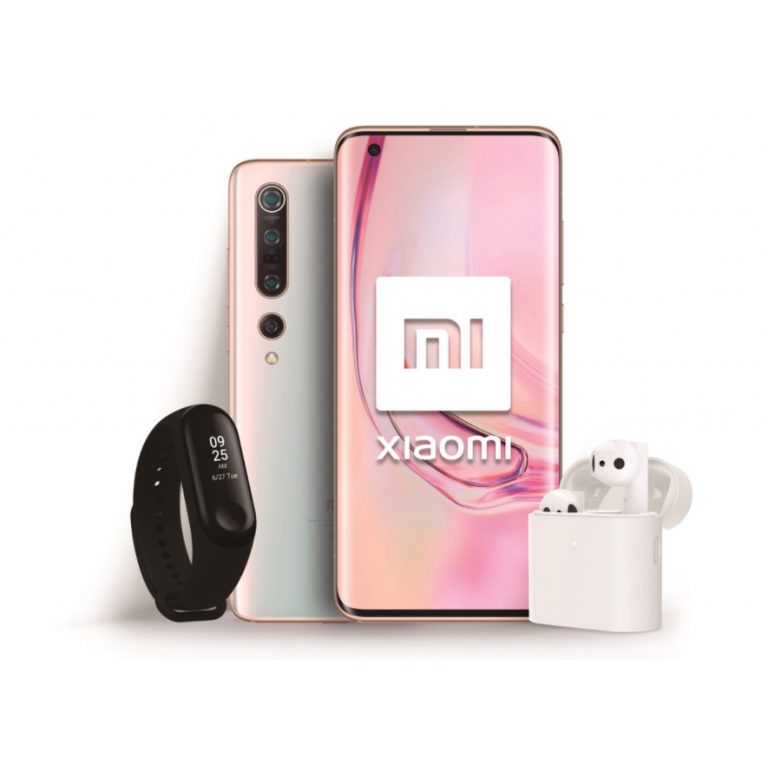 Mega pack lanzamiento Xiaomi Mi 10 Pro 8/256GB + Mi Band + Mi True wireless a 899€