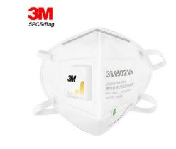 OFERTA! Pack 5x Mascarilla con respirador 3M 9502V+ a 31€