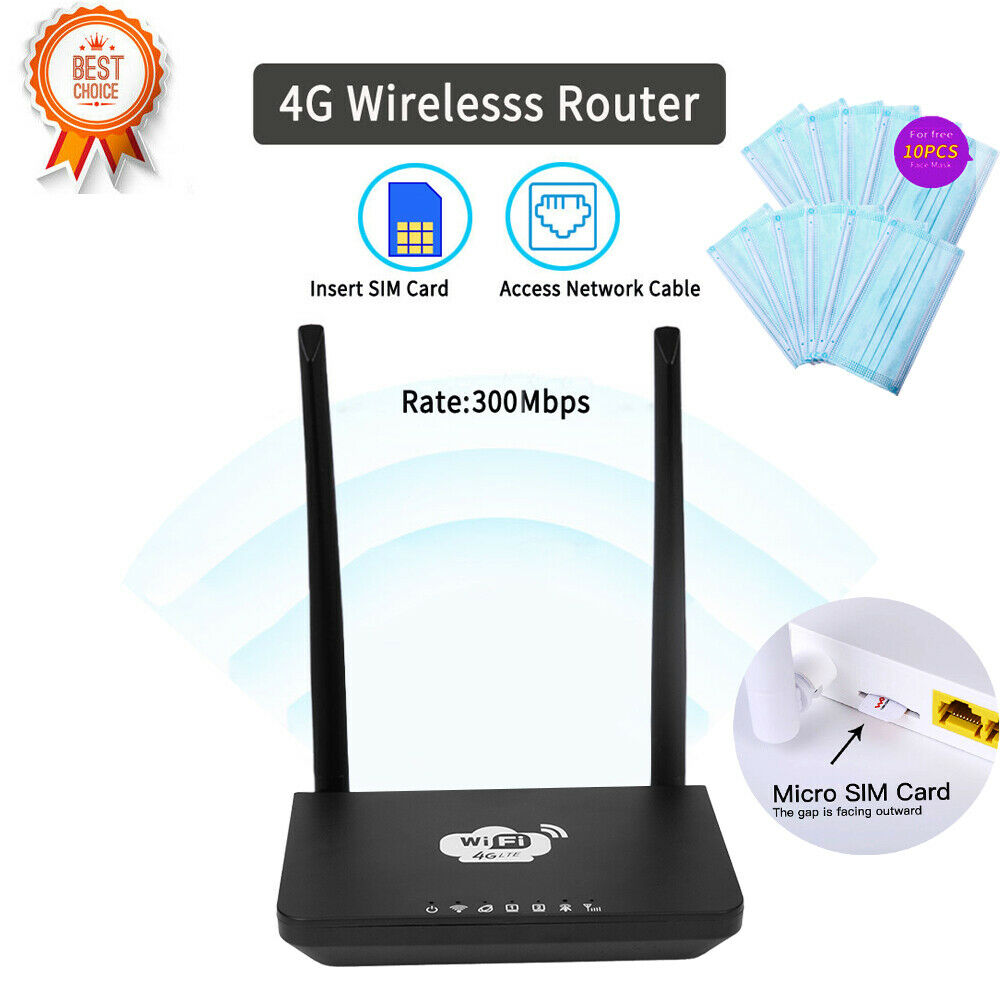 Router 4G WIFI 300mbps con SIM