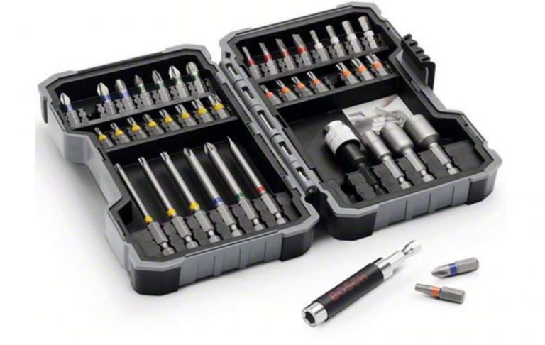 Preciazo AMAZON! Set de 43 unidades para atornillar y llaves de vaso Bosch