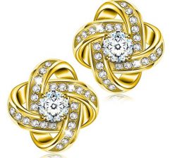 CUPONAZO Amazon! Pendientes plata con circonitas a 8€