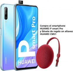 Huawei P Smart PRO: 6GB y 128GB y cámara periscópica + Altavoz de REGALO en Amazon a 219€