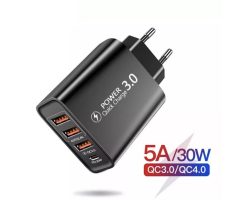 OFERTA! Cargador USB 30W con 4 puertos y PD a 3,5€
