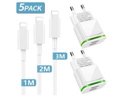 SUPER PRECIO AMAZON! Pack Cargador + cable iPhone PICILOO a 7,9€