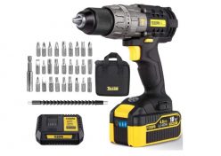 OFERTA AMAZON! Taladro Atornillador TECCPO 18V 4.0Ah a 59,9€