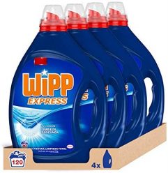 PRECIAZO AMAZON! Pack 4x Detergente Wipp Express 120 lavados a 20€
