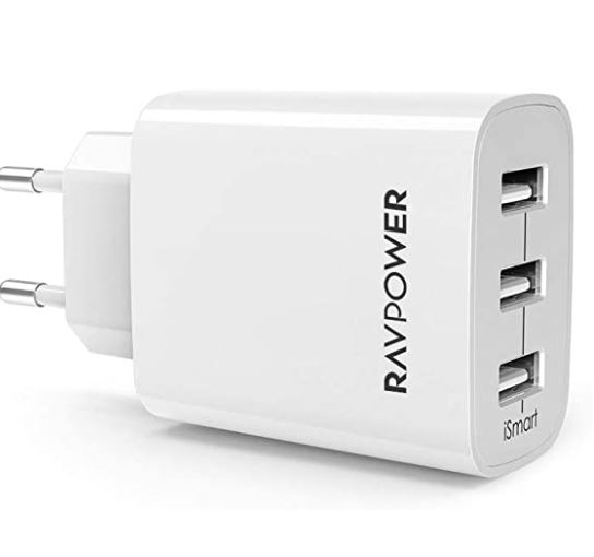 OFERTON AMAZON! Cargador RAVPower 30W a 6€