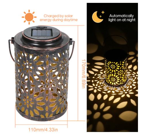 OFERTITA! Lampara solar LED a prueba de agua a 8€