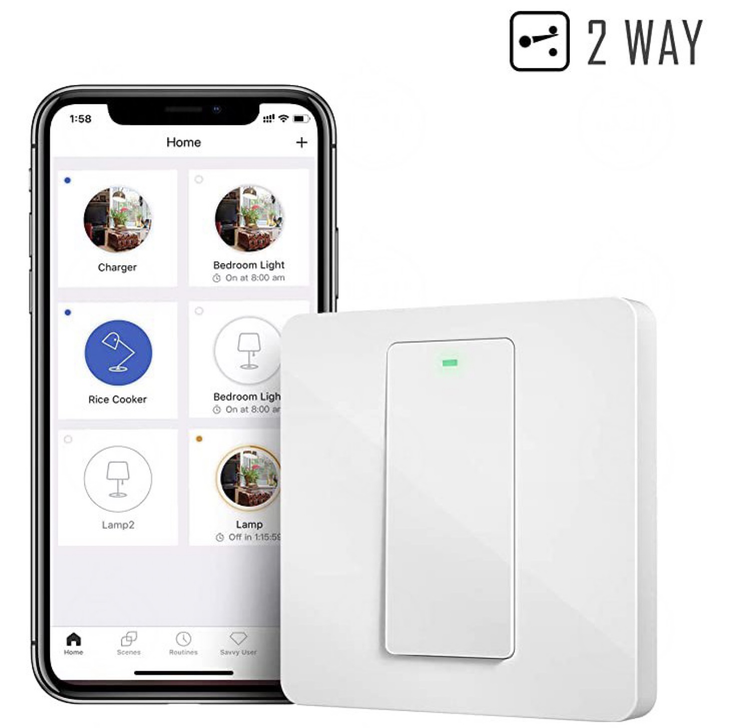 Interruptor de Pared WIFI