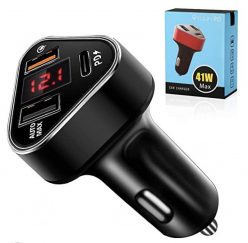 OFERTA AMAZON! Cargador Coche USB QC3.0 41W a 6,9€