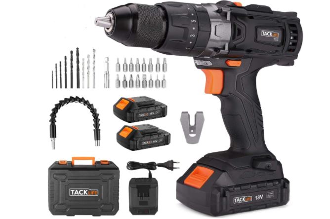 BAJADA DE PRECIO AMAZON! Taladro Percutor Electrico Tacklife a 69,9€