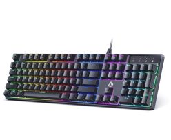 OFERTA AMAZON! Teclado mecanico retroiluminado LED KMG16 a 27,9€