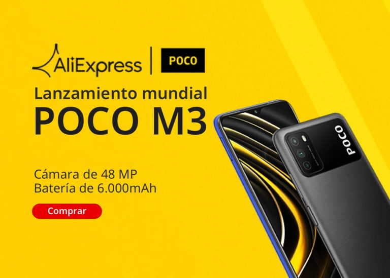 PRECIAZO desde España! Xiaomi Poco M3 6000mah 64GB a 107€ y 128GB a 123€