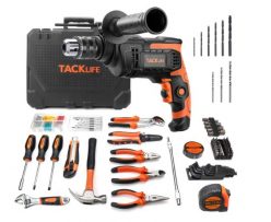 OFERTITA AMAZON! Juego de Herramientas + Taladro percutor 800W TACKLIFE a 39,9€
