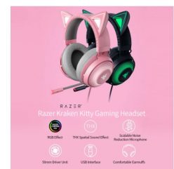OFERTITA! Auriculares Razer Kraken Kitty a 131,8€