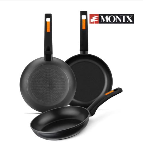 BUEN PRECIO desde ESPAÑA! 2x Sartenes Monix Titan Rock 20 y 24cm a 25€