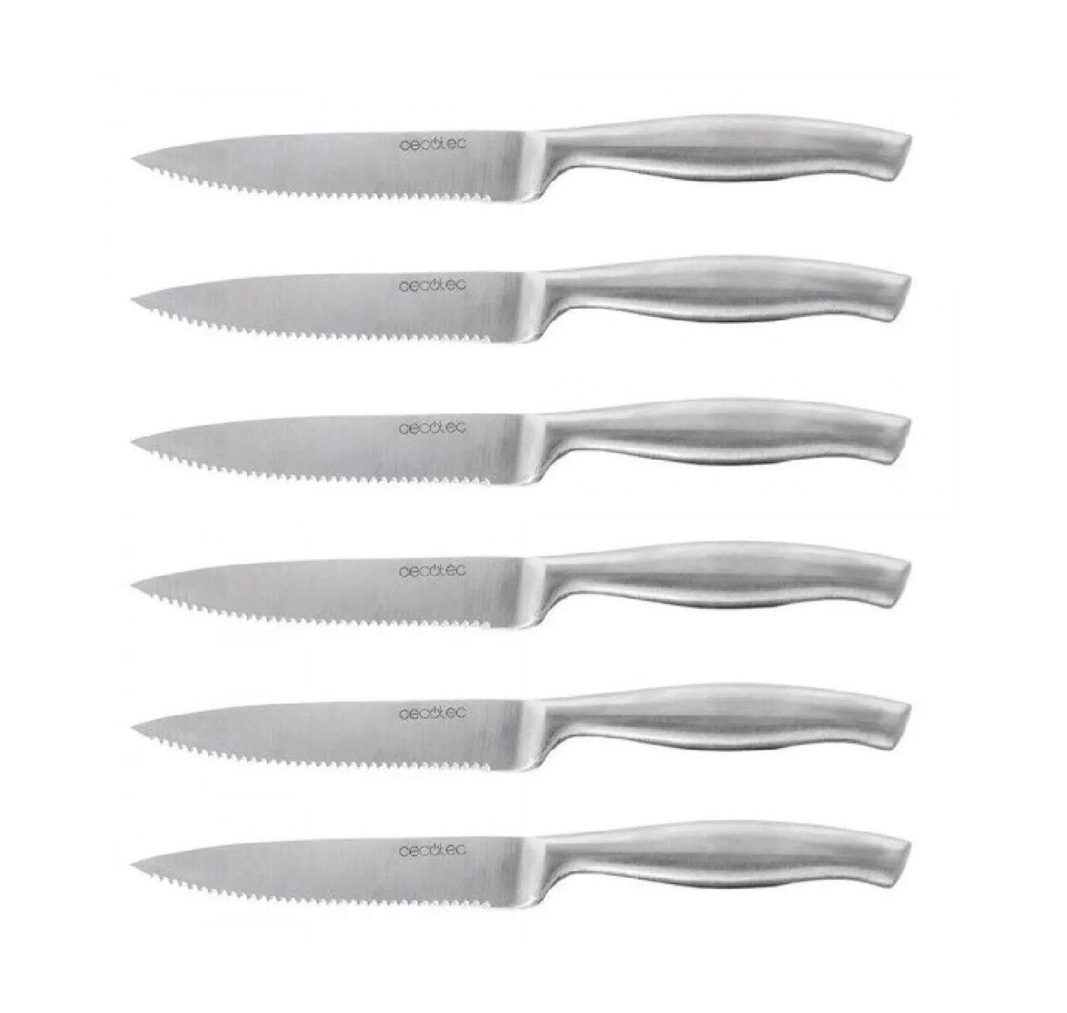 Set 6 cuchillos para carne Cecotec