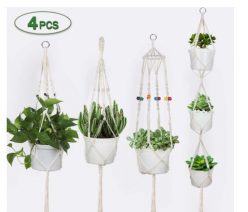 OFERTA AMAZON! 4x Colgador macetas a 9€