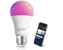 OFERTA AMAZON! Bombilla inteligente 9W 806LM compatible con Alexa y Google a 9,9€