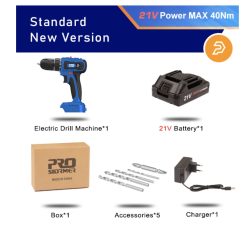 OFERTA desde ESPAÑA! Taladro electrico sin escobillas 21V a 33,5€