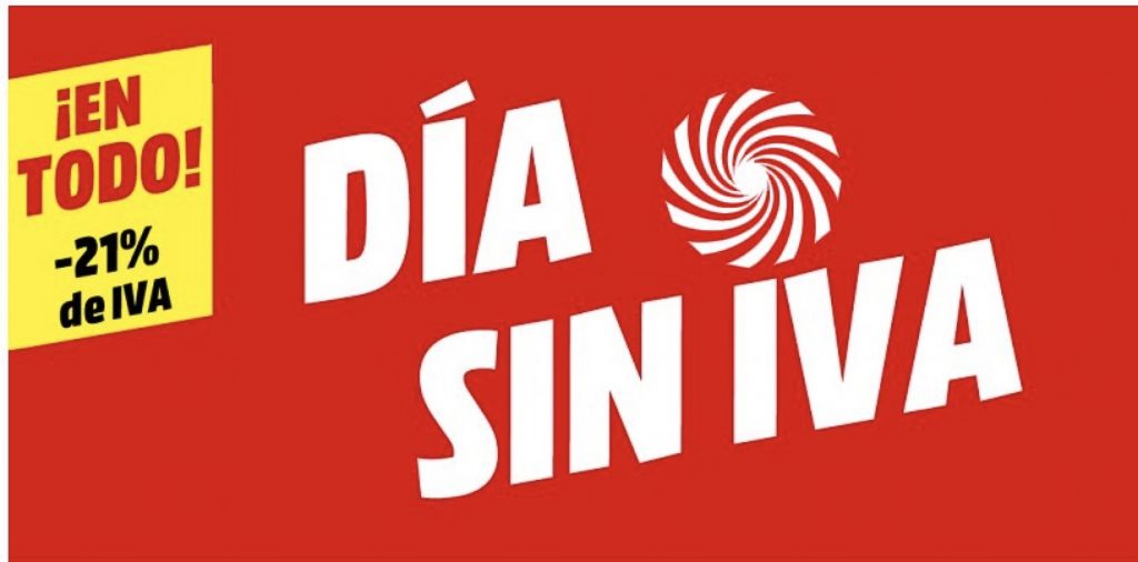 Dia SIN IVA Mediamarkt 2021