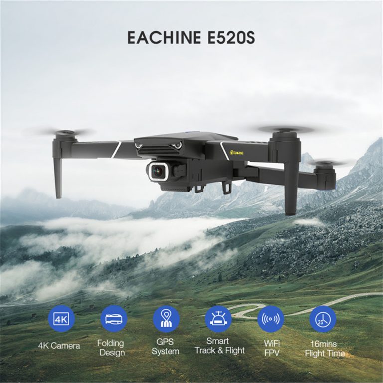 BUEN PRECIO desde ESPAÑA! Eachine E520S 4K GPS a 53€