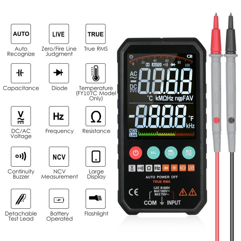 OFERTITA! Multimetro Digital LCD 6000 a 16,9€