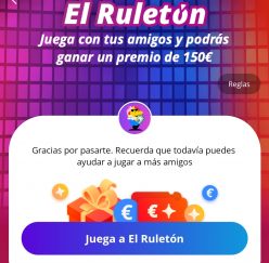 Ruleton de Aliexpress: Consigue hasta 200€ en cupones totalmente GRATIS
