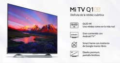 Preciazo! Xiaomi Mi TV Q1 75: QLED FALD 120HZ 4K HDR10+ Dolby Vision etc.. a 999€
