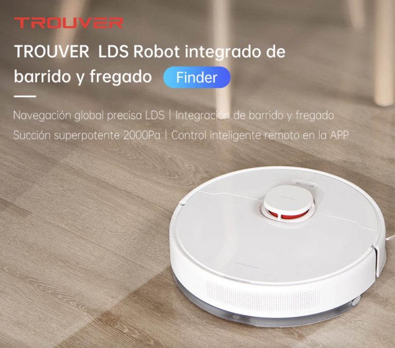 OFERTA Desde España! Xiaomi Trouver RLS3 Finder LDS aspira y friega a 252€
