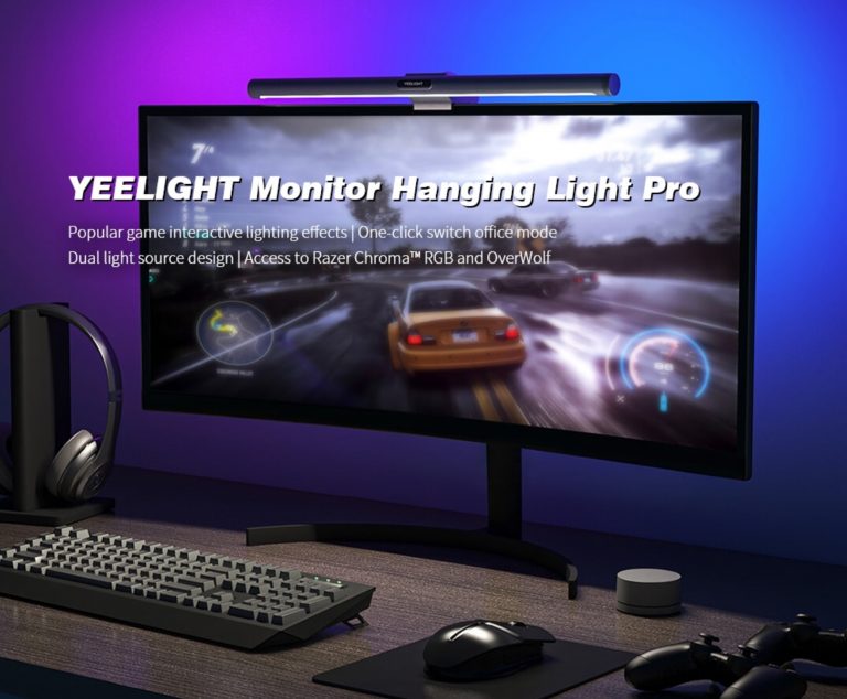 Xiaomi Yeelight YLTD003 Pro consigue un estilo ambilight para tu PC, de oferta con cupón a 46€