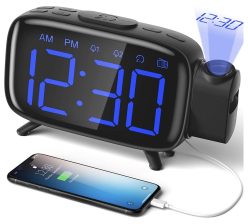 OFERTA AMAZON! Despertador con proyeccion digital en techo a 11,9€