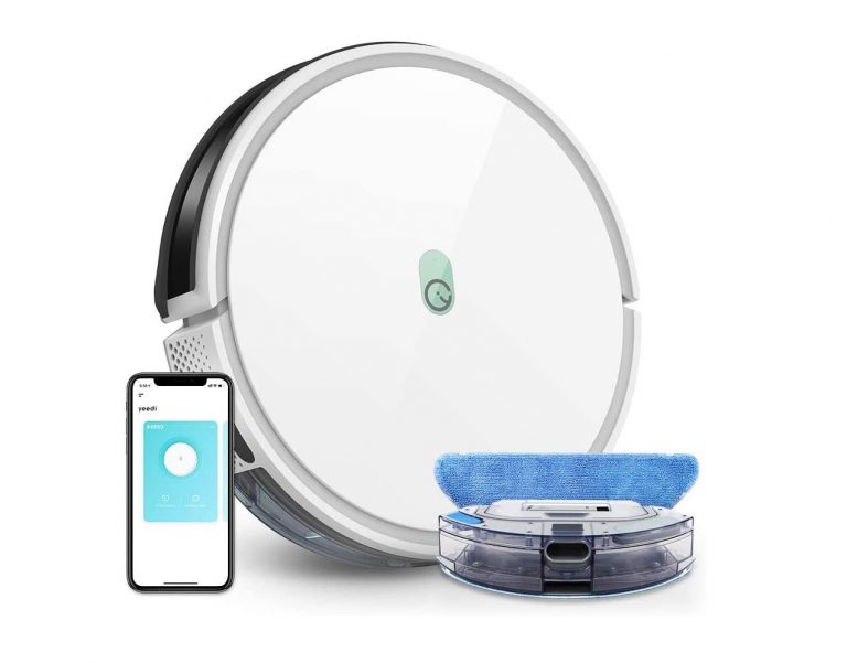 PRECIAZO Amazon! Robot aspirador Yeedi K650 barre y friega con Alexa a 99,9€