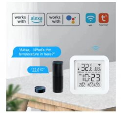 OFERTITA! Sensor de temperatura y humedad TUYA a 15,6€